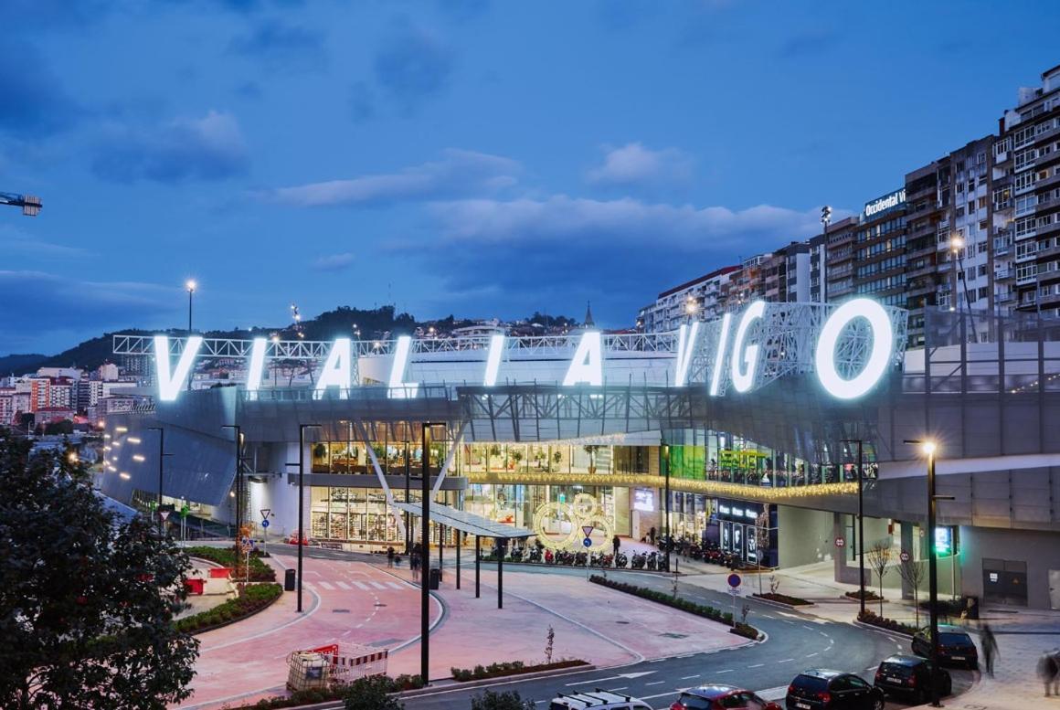 Apartamento Centro Albamar Vigo Bagian luar foto